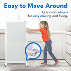 Smart Air (aka Smart Health) Blast MKII Air Purifier – Cleans 4,500 Sq Ft/30 Mins, 29-43 dBA–Industrial - Grade H13 HEPA – Purifier for Home, Office, Pets, Allergies, Dust, Mold & Smoke