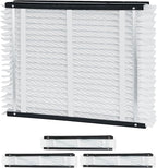 VEVOR 20x25x4 Furnace Air Filter, MERV 11 Pleated HVAC AC Replacement, Electrostatic 12-Month Air Cleaner, 4-Pack (Actual Size: 20.47x25.20x3.98 in), for Improving Home Indoor Quality