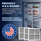 Mist Fresh Refrigerator Air Filter Replacement for L120F, LG ThinQ Fresh Air Filter, Kenmore Elite 469918, 6 Month Replacement