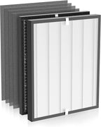 3000 Replacement Filter Compatible with Air Doctor AD3000 Version Air Purifier, Not for AD3500, 1 Premium Filter, 1 Carbon Filter & 4 Pre-Filters, Compare to ADF3001, ADF3002 & ADF3003
