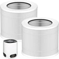 2 Pack 12020 Filter Replacement Compatible with Clorox Air Purifiers Fit for Clorox Tabletop Air Purifier Model 11020 & 11021 True HEPA Filter, Small Rooms Up to 200 Sq. Ft. Capacity