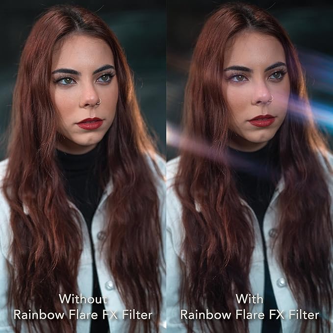 58mm Rainbow Halo Filter Special Effect Prism Photography Accessories