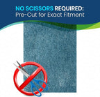 Polyester Washable Fiber Furnace Door Filter for Mobile, Manufactured and Modular Homes (20 x 30)