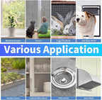 304 Stainless Steel Mesh, 24in x 10ft, 20 Mesh, Sturdy Metal Screen Roll for Window, Door, Air Vents, Filter, Cage, Garden, Patio, Pet (Sliver, 24inch x 10feet)