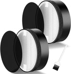 LV-H132 Replacement Filter Compatible for LEVOIT LV-H132 Air Puifier, 3-in-1 Pre, H13 True HEPA, Activated Carbon Filtration System, Replace Part LV-H132-RF, Pack of 2,By Improvedhand