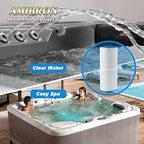 5CH-352 Replaces Marquis Spa Filter, Compatible With PPM35SC-F2M,FC-0196, Marquis 35, Marquis Spa 20042, 20092, 70-0240, 370-0242, 370-0243, 2" Male Fine Thread 35 sq.ft. Hot Tub Filter 2 Pack