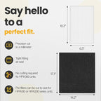 HPA300 HEPA Filter Replacement Compatible with Honeywell Air Purifier HPA300 Series, HPA300, HPA304, HPA8350, HPA300VP, HPA3300b, HPA5300