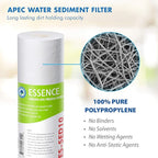 FILTER-SET-ESX2 + FI-ES-TCR-QC High Capacity Pre-Filter Sets and Inline Carbon Filter for Reverse Osmosis Water Systems