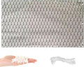 Privacy Fence Screen 4.9' x 13.1' UV Protection Weather Resistant Waterproof Outdoor Privacy Screens, Included Cable Ties for Banister Guard, Patio Enclosure, Backyard Gate, Weaving Pattern