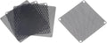 uxcell PC Dust Fan Screen with Screws for Cooling Dustproof Case Cover PVC 90mm 5pcs
