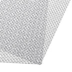 2 Pack 304 Stainless Steel Wire Mesh Screen 20 Mesh 11.8 x 11.8 Inch Metal Meshes Screen Woven Wire Meshes 1mm Hole Easy to Cut for Vent, Window Screens, Filters, Cage, Garden, Vent, Cage, Cabinet DIY