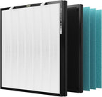 RFM80 Filter Replacement, Compatible with Max Air Purifier OVHM80, Replacement Part# RFM80, 3 Extra Pre-Filters + 1 Efficiency Filter + 1 Carbon Filter (1 Set)