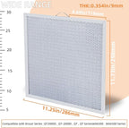 99010316 Range Hood Grease Vent Filter 11 1/4" x 11 3/4" for Broan Range Hoods, Replacement Model WA65AF, NTK7450000, 990721400A,S99010316-2 Pack
