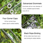 Transparent Tarpaulin Side Panels, Outdoor Clear Tarp Curtains with Zipper Door, Curtain Patio Enclosure for Pergola Porch Carport Canopies(2.5x5m)