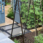 Livestock Fencing Roll Galvanised Welded Wire Mesh Roll Garden Chicken Wire Animals Enclosure for Chickens, Rabbits, Dogs, Window Guards Vegetable Protection for Indoor or Outdoor ( Size : L:1.2m-H:1m