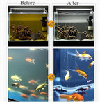 Aquarium Filter Cube with Activated Carbon – 2 Pack Reusable 2" Filter Media for Betta Fish Bowls, Nano Tanks & Small Aquariums, Improves Water Quality & Clarity