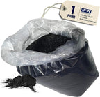 IPW Industries Bulk Activated Carbon - Coconut Shell Granular Activated Charcoal (GAC) for Water Filtration - Replacement Media for Pre and Post Carbon Water Filters (1 lb)