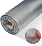 304 Stainless Steel Mesh, 24in x 10ft, 20 Mesh, Sturdy Metal Screen Roll for Window, Door, Air Vents, Filter, Cage, Garden, Patio, Pet (Sliver, 24inch x 10feet)
