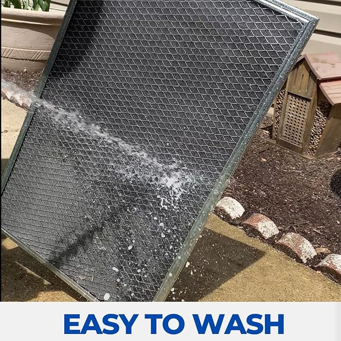 20x20x1 Washable Electrostatic Air Filter. Reusable HVAC & Furnace Air Filter