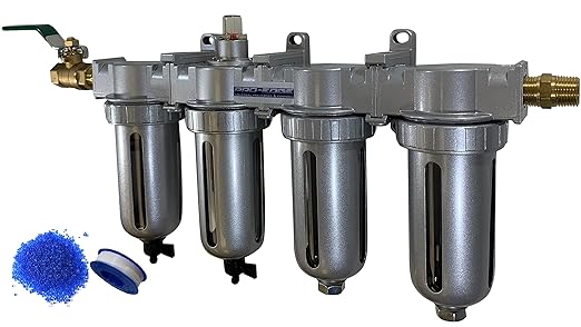 THB 4 Stage Ultra Clean Compressed Air Filter Dryer Combination (1/4" NPT)
