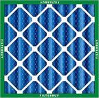 Filterbuy 25x25x4 Air Filter MERV 13 Optimal Smoke & Allergy Defense (4-Pack), Electrostatic Pleated HVAC AC Furnace Filters Replacement, Made in USA (Actual Size: 24.50 x 24.50 x 3.63)