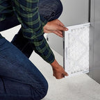Amazon Basics 12x12x1 Air Filter 6 Pack, MERV 8 AC Furnace Filters (Actual Size: 11.75" x 11.75" x 0.75")