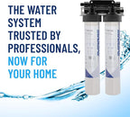 Pentair Everpure H-1200 Drinking Water System, EV928200, NSF Certified to Reduce Lead & PFOA/PFOS, Dual Cartridge System with Filter Head, Cartridges and Hardware, 1,000 Gallon Capacity, 0.5 Micron