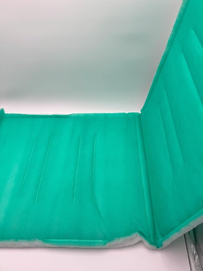 Paint Booth Intake Air Filter Panel, Crossdraft Spray Booth Filter Pad (10/case, 20" x 50")
