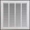 HVAC Premium 24 x 26 Duct Opening Steel Return Air Filter Grille, for 1-inch Filter, Removable Door, Flat Stamped HVAC Vent Cover Grille, Outer Dimensions 26.5 x 28.5