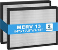 14 x 17.5 x 1.75 MERV 13 Replacement Dehumidifier Filter for Honeywell DR90 & DR120 Dehumidifier Santa Fe Advance90 Advance100 Advance120, 2 Pack