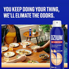 Ozium 8 Oz. Air Sanitizer & Odor Eliminator for Homes, Cars, Offices and More, Vanilla Scent, Pack of 6
