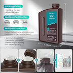 SUNLU Flexible 3D Printer Resin, 66A 3D Printing Resin for Printing Soft and Flexible Items, Bendable and Not Brittle, Fast Curing 405nm UV Photopolymer Resin. 1000G Gray