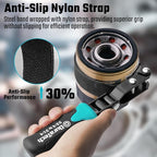 DURATECH Anti-Slip Small Swivel Oil Filter Wrench, Oil Filter Removal Tool Fits Filters 2-3/4" to 3-1/4", Ideal for Car Repair Tools