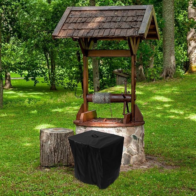 Oxford Cloth Pool Pump Cover Small Outdoor Sand Protection for Garden Filter Pumps Winter Equipment Guard