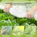 Garden Netting, 10x50 FT Ultra Fine Mesh Netting Pest Barrier Protection Bird Net Plants Cover for Vegetables Fruits Flowers Crops Greenhouse Row Cover Raised Bed Garden Patio Mesh Netting (1 Pack)