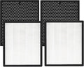 LV-PUR131 Replacement Filters Compatible with LEVOIT Air Purifier Models LV-PUR131s and LV-PUR13, LV-PUR131-RF, 2 Pack HEPA and Activated Carbon Filters
