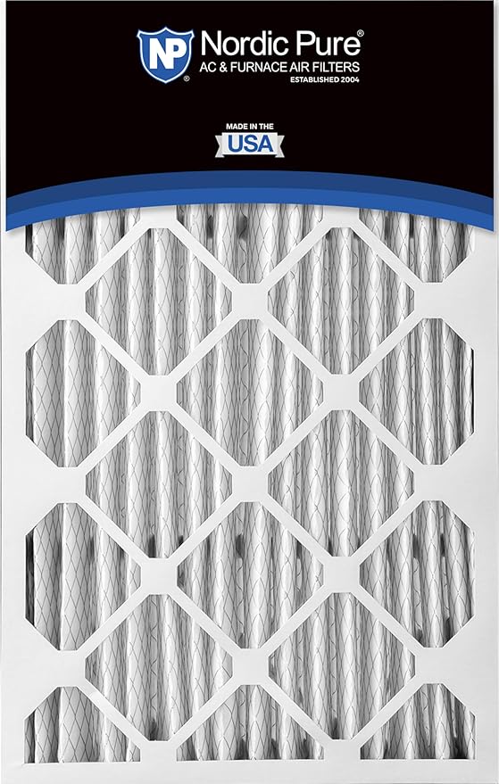 Nordic Pure 16x25x5 (Actual Size: 15 3/4 x 24 3/4 x 4 3/8) Honeywell/Lennox Replacement MERV 15 Air Filter 1 Pack