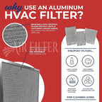 Air Filter Factory Mesh Filter 123324‐004, 123324004, TRN123324004 Replacement For Trion Aluminum Mesh Furnace HVAC Pre/Post Filters 2-Pack
