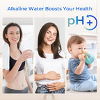 [Alkaline] Waterdrop Gravity-fed Water Filter System, Increase PH, Reduces Lead and up to 99% of Chlorine, with 2 Black Carbon Filters and Metal Spigot, King Tank Series, 2.25G