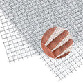 Wire Mesh Stainless Steel Woven Wire Mesh Screen 6 Mesh 300X 210mm Air Vent Metal Mesh for DIY Projects, Vent, Cage, Garden, Window Screen, Filter Mesh 4 Pack, silver, SY6MTSWUS