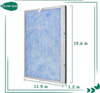 MSA3/MSA3S Filter Replacement, Compatible with Membrane Solutions MSA3 and MSA3S Smart Air Purifier, 【Upgraded】3-in-1 H13 True HEPA Filter, 2 Pack