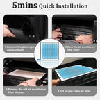 CF11966 Dedicated Cabin Air Filter With Activated Carbon For GMC 2020 2021 2022 2023 2024 Sierra,2017-2024 Acadia,2015-2024 Canyon,2018-2024 Terrain,2021-2024 Yukon