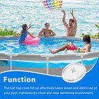 11480 Pool Pump Filter Cover Lid Compatible with Intex 14 & 16 Inch Sand Filter Pump and Combo,Pool Leaf Trap Cover Lid Fit for Intex Model 26335EH,26339EH,26365EH,26367EH,28647EG,28651EG,28675EG