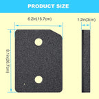 German Dryer Bottom Filter Replacement, for Miele T1 Dryer - 9164761 Heat Pump Tumble Dryer, Toe-Kick Lint Foam Filter Replacement (5)