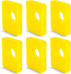 BlueStars 6 Pcs 799579 Air Cleaner Foam Filter - Compatible with 09P602 09P702 550e-550ex Series 09P000 08P000 Engine Lawn Mower - Replaces for BS 4248 5434 799579