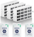 W10311524 AIR1 Refrigerator Air Filter Cartridge Replacement for Whirlpool Kenmore Refrigerator Compatible with Fresh Flow Refrigerator Air Filter, 3 Pack, White