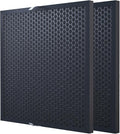 Waykar Activated Carbon Filter Replacement – Reduces Odors, Smoke – Compatible with Waykar 550 CFM Air Scrubber (2-Pack)