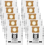 VF3503 Vacuum Bags Compatible with Ridgid 5 to 10 Gallon Wet/Dry Vacs, Size B(10 Pack)