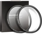 Walking Way 58MM White Pro Mist Diffusion Filter Soft Focus Filter Dreamy Fog Effect Circular Lens Filter Set Softening Diffuser for Digital DSLR Camera and Video 2pcs(Mist 1 and 2)