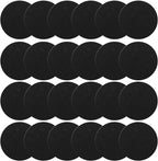 24 Pack Compost Bin Filter, 6.7 Inch Charcoal Filters for Kitchen Compost Bin, Compost Filters for Home Countertop Bin, Replacement Charcoal Filters for Compost Bucket Refill Sets, Round